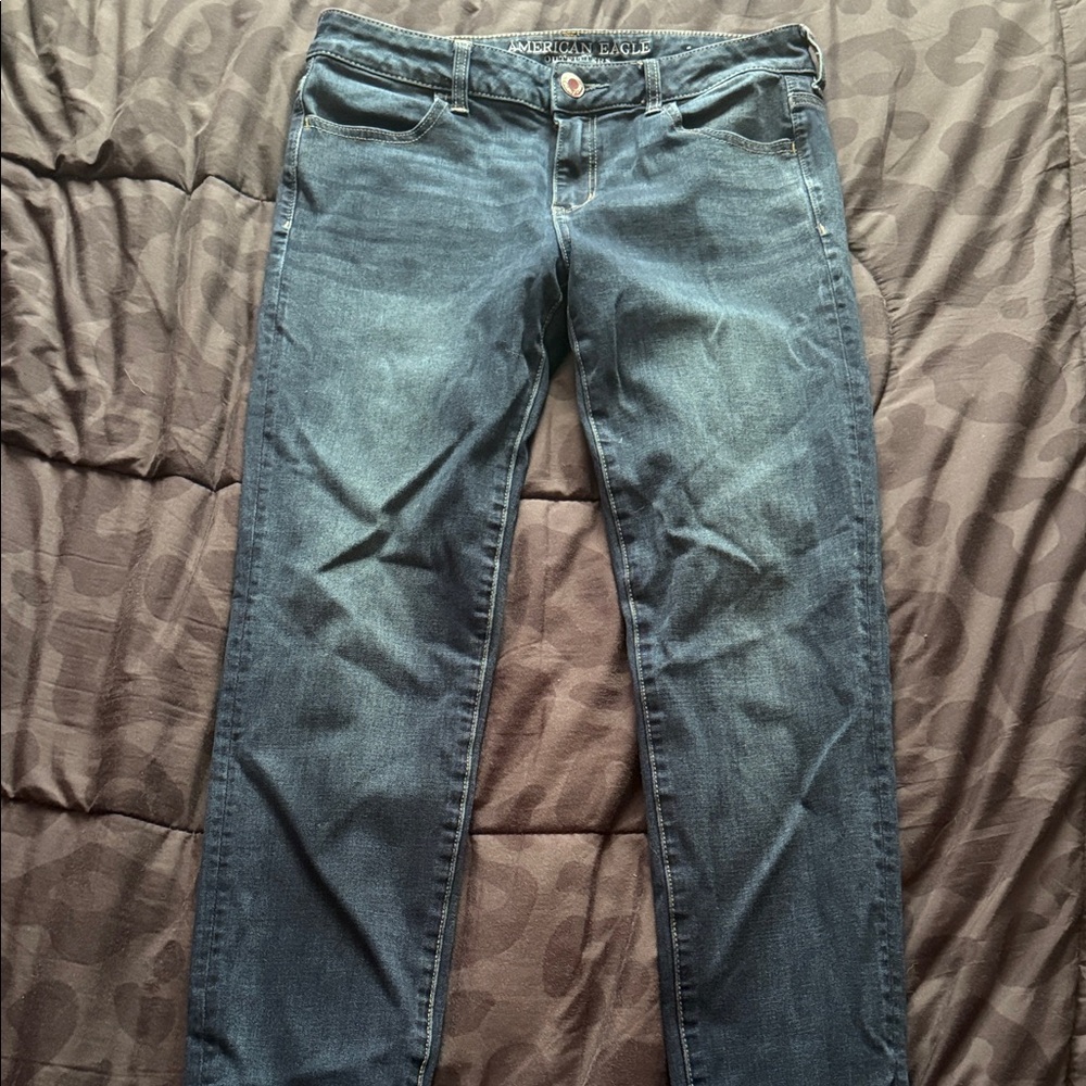 Women's Blue Jeans AE 10 long